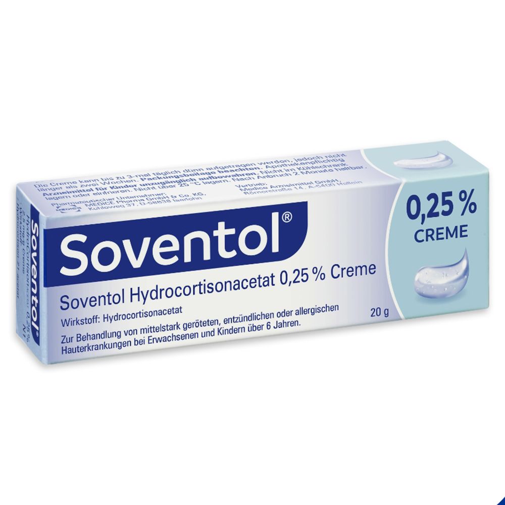 Soventol® HydroCortisonacetat 0,25 %