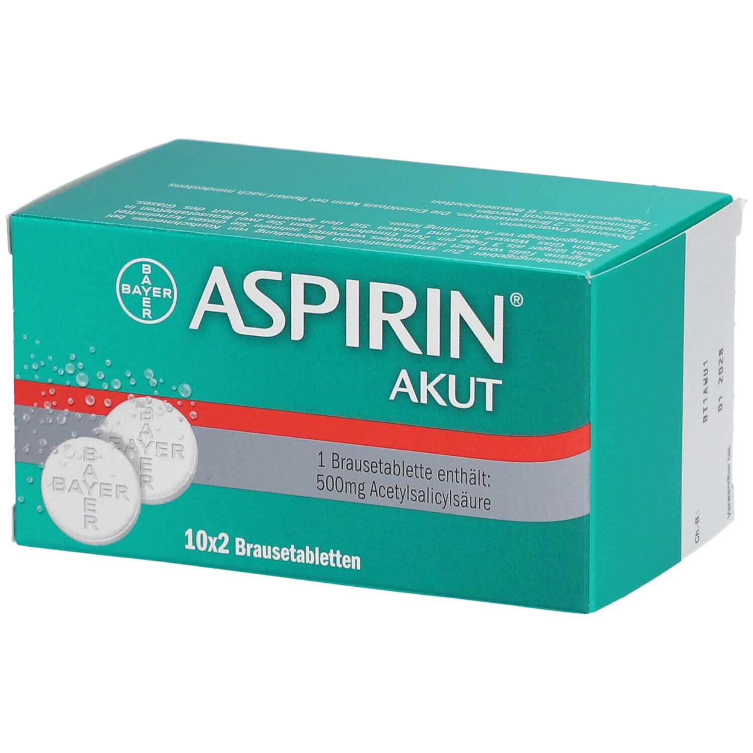 Aspirin® Akut Brausetabletten bei migränebedingten Kopfschmerzen