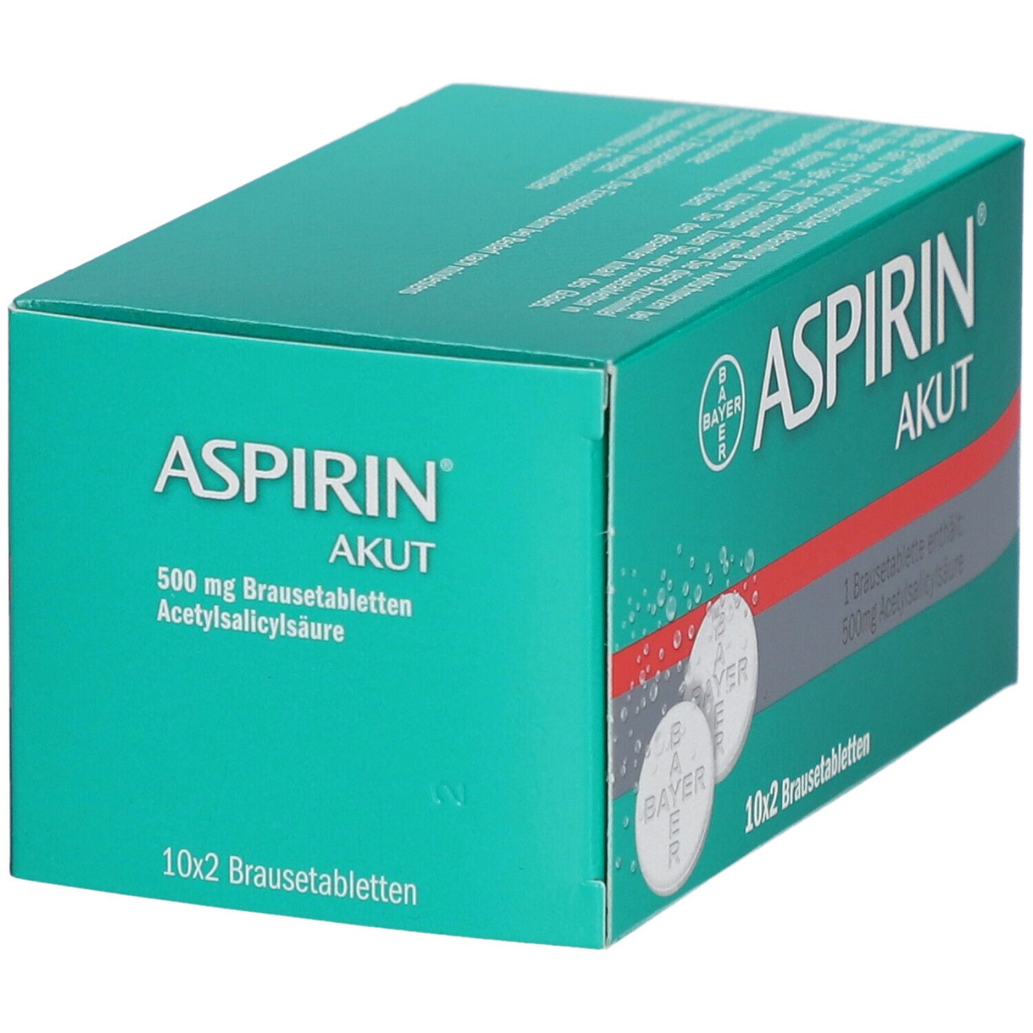 Aspirin® Akut Brausetabletten bei migränebedingten Kopfschmerzen