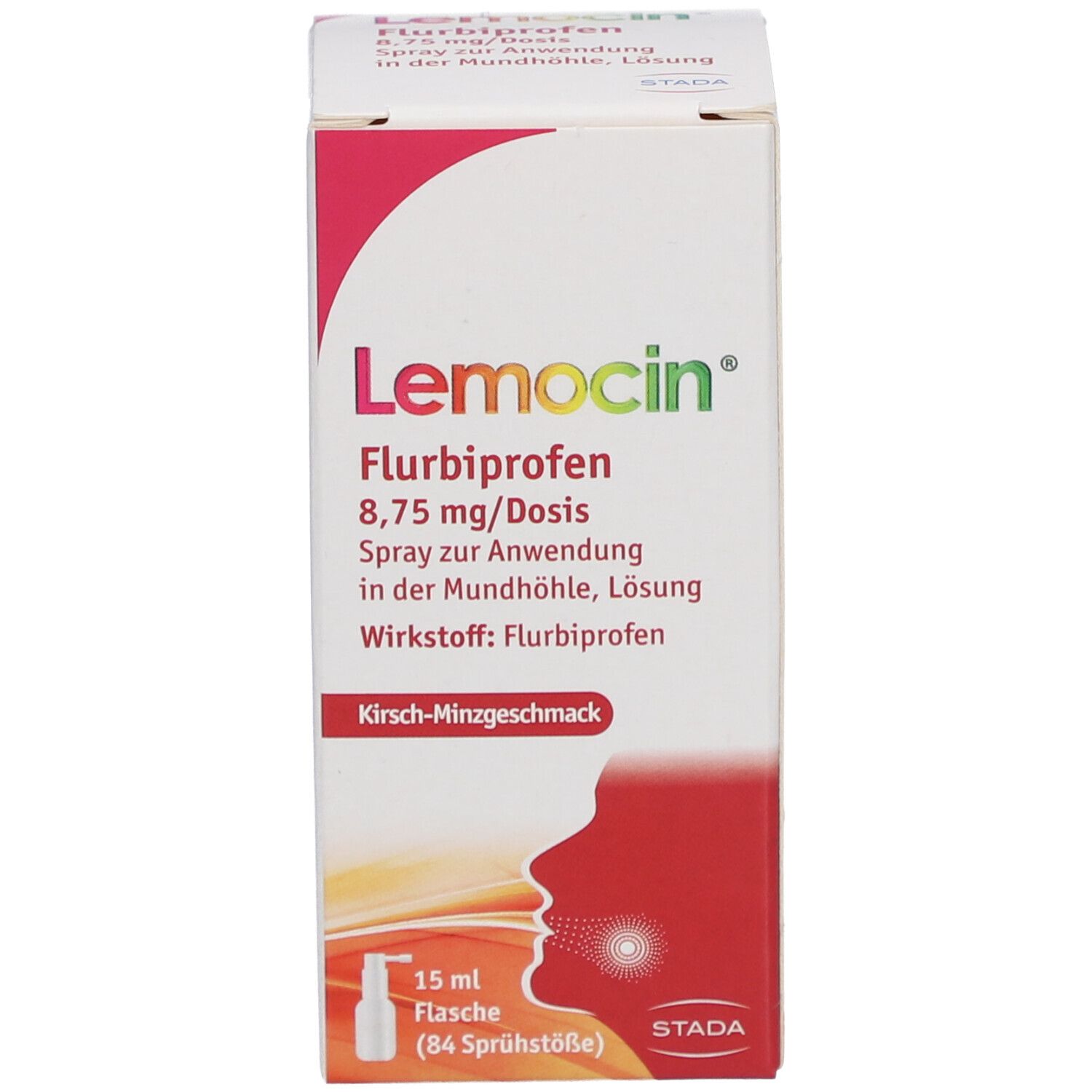 STADA Lemocin® Mundspray gegen Halsschmerzen - Kirsch-Minz