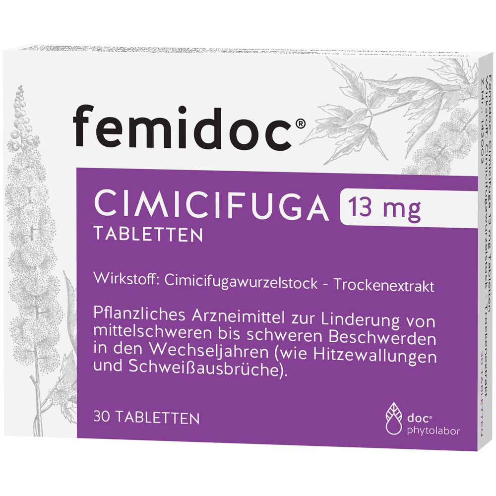 femidoc® CIMICIFUGA 13 mg