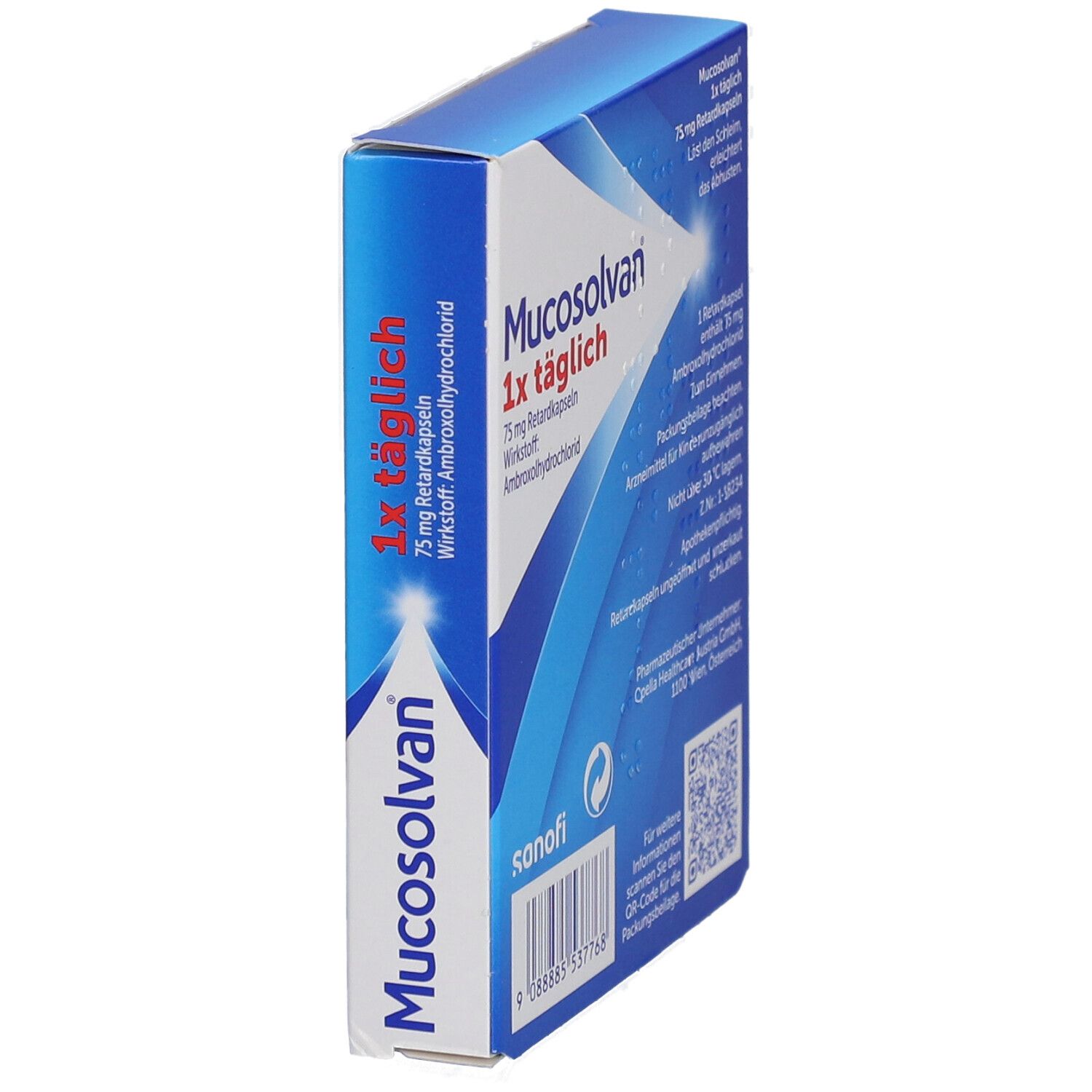 MUCOSOLVAN® 1 x täglich Hustenkapseln