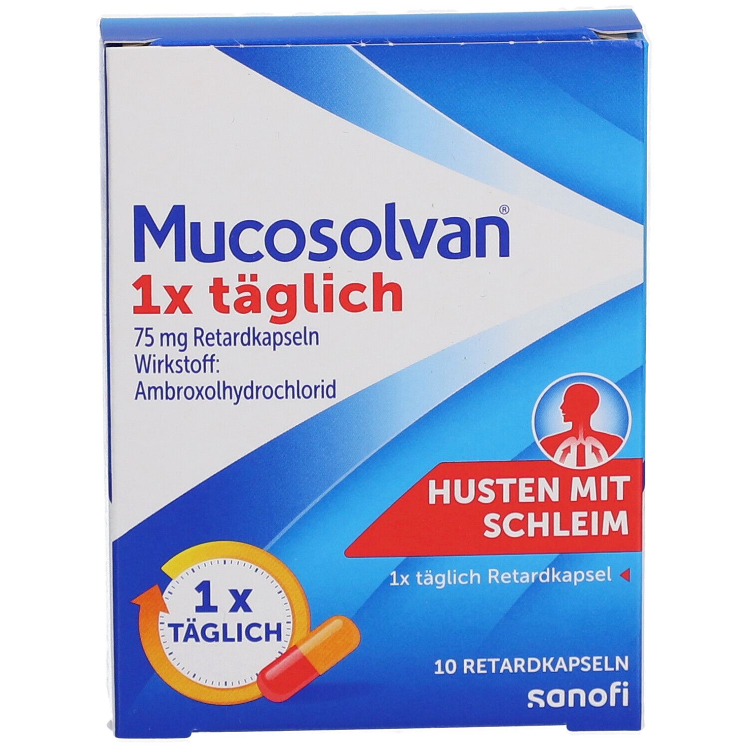 MUCOSOLVAN® 1 x täglich Hustenkapseln