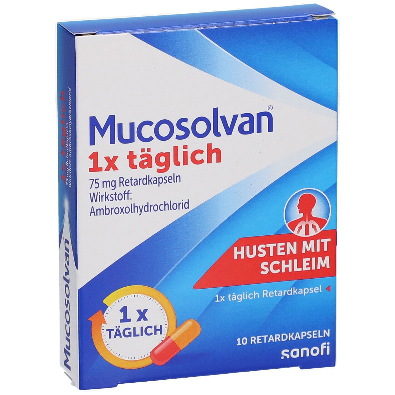 MUCOSOLVAN® 1 x täglich Hustenkapseln