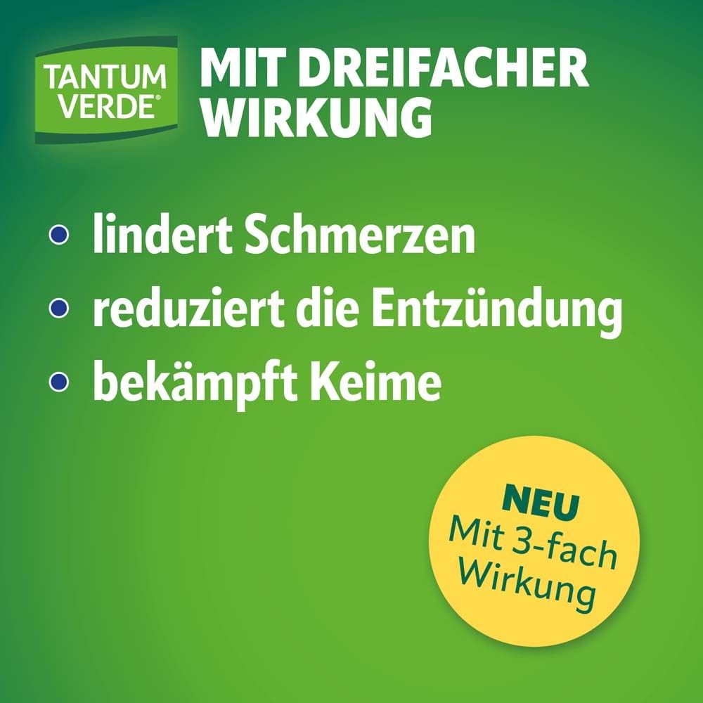 Tantum Verde® Protect 1,5 mg/ml + 5 mg/ml Spray zur Anwendung in der Mundhöhle, Lösung