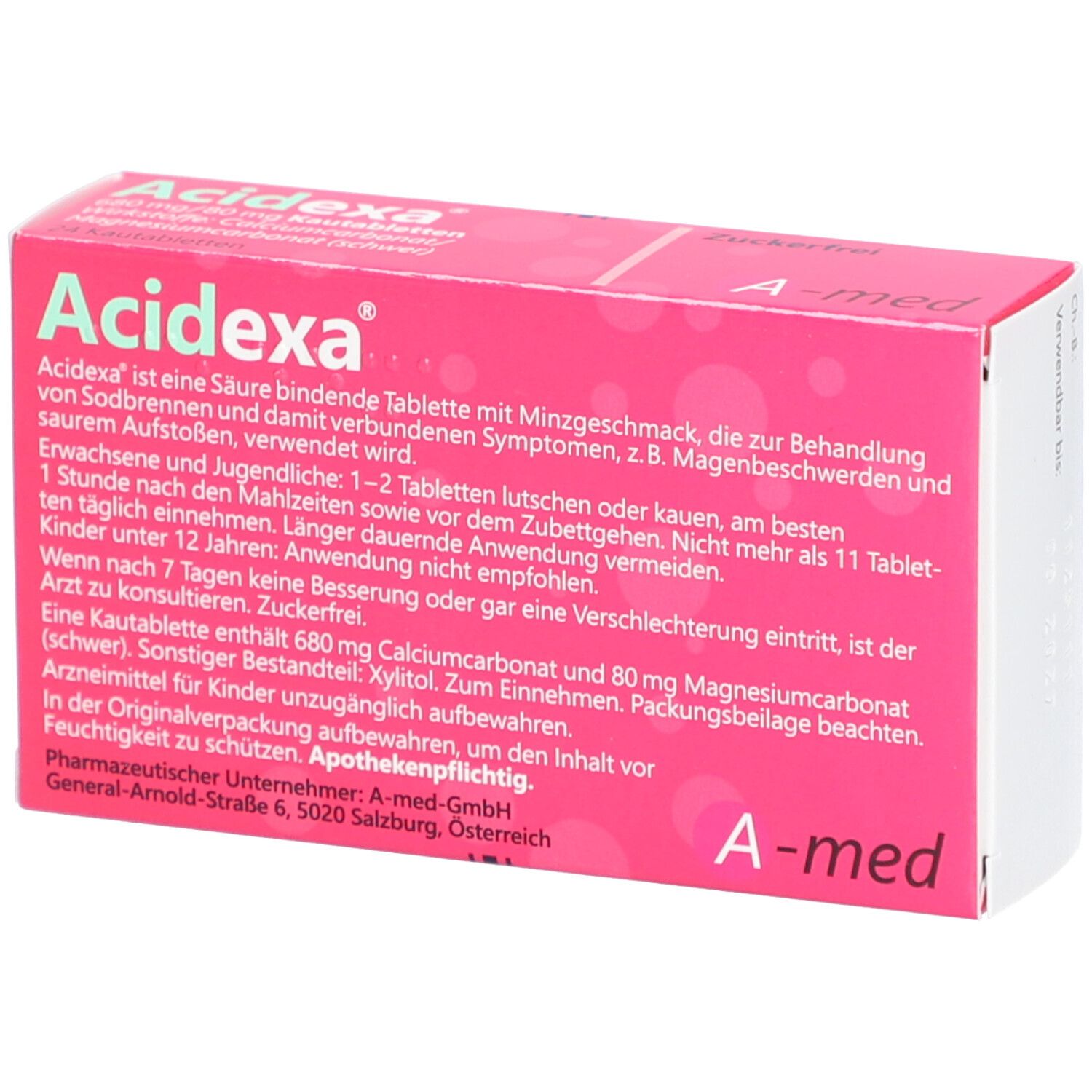Acidexa 680 mg/80 mg Kautabletten