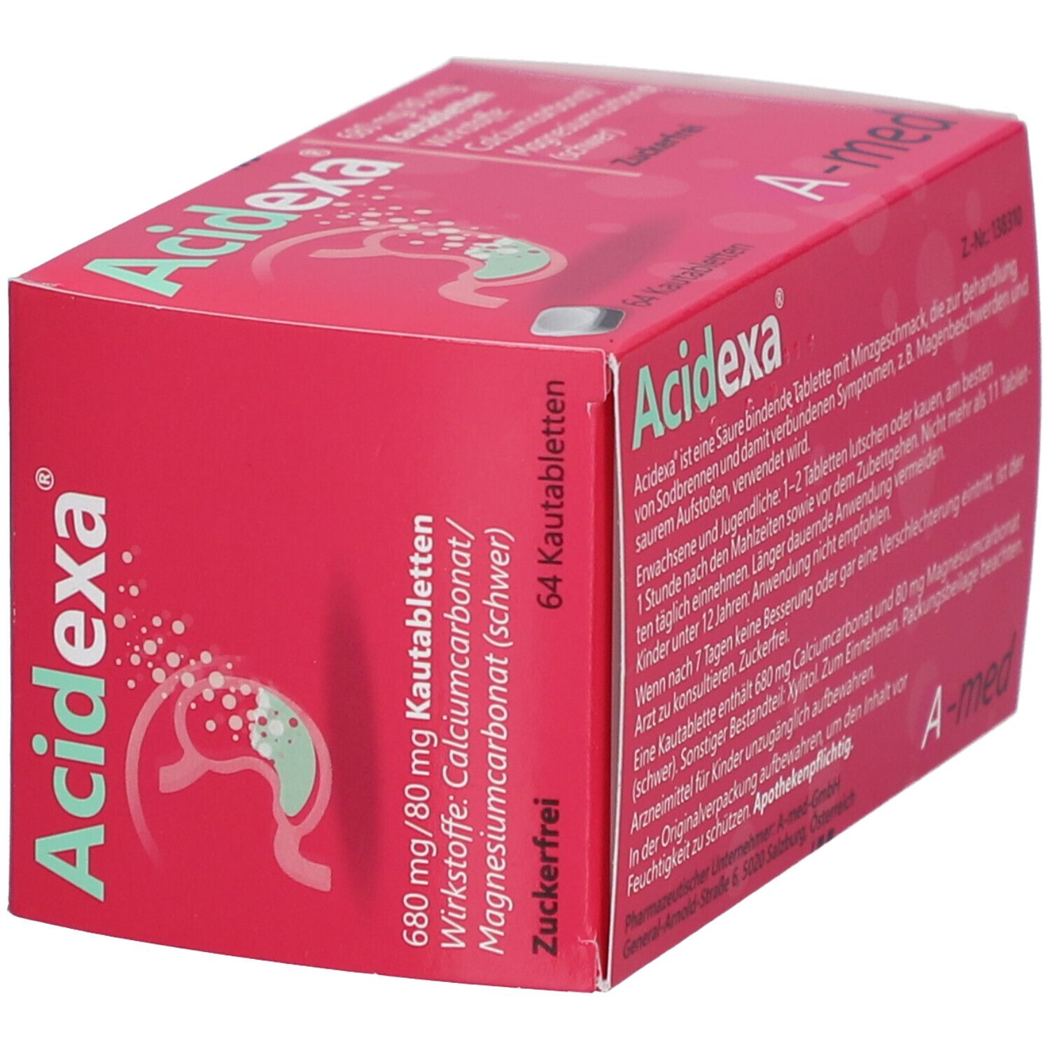 Acidexa 680 mg/80 mg Kautabletten
