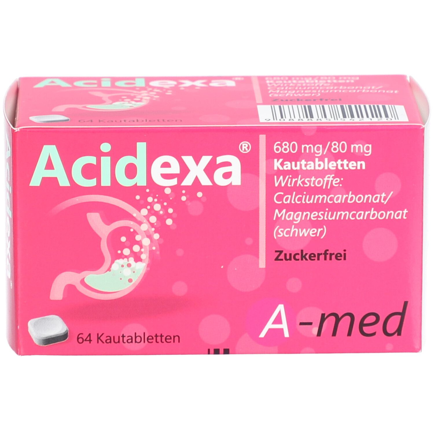 Acidexa 680 mg/80 mg Kautabletten
