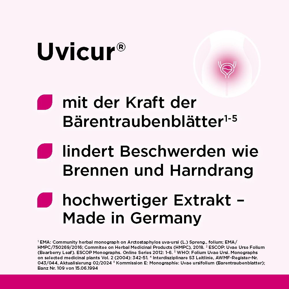 Uvicur® überzogene Tabletten