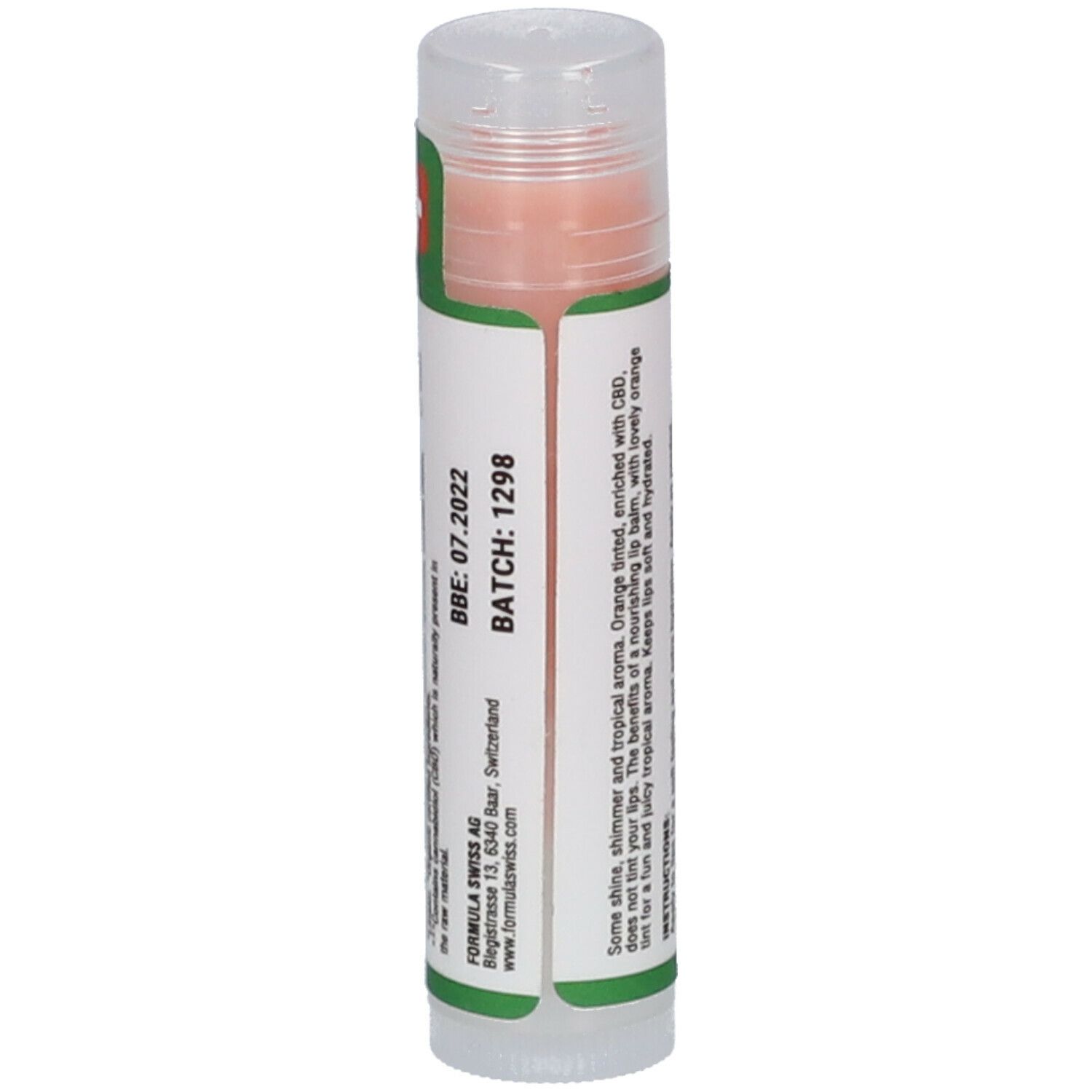 Formula Swiss CBD Lip Balm Exotic