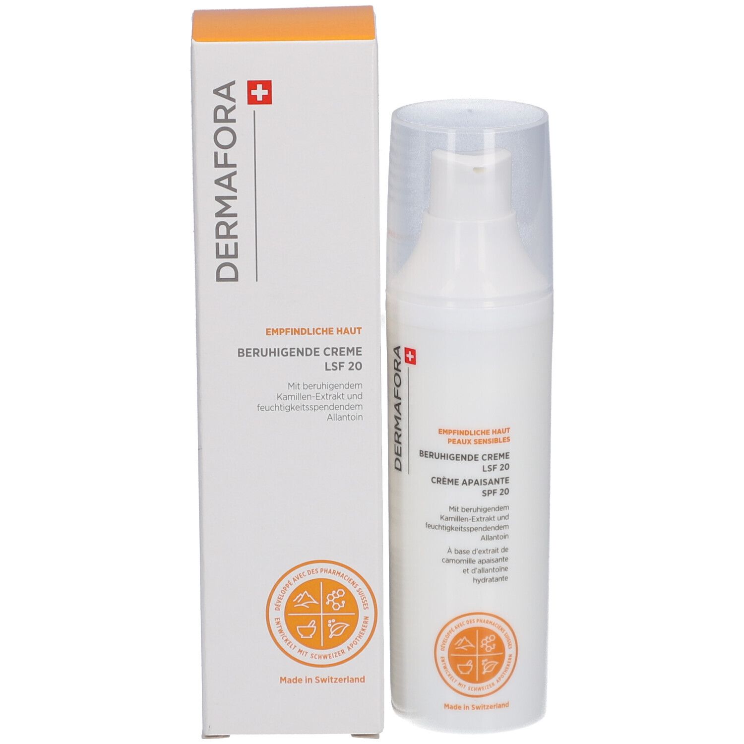 DERMAFORA Beruhigende Creme mit LSF 20