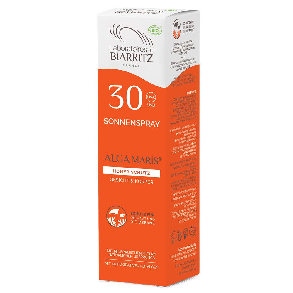 Laboratoires de BIARRITZ ALGAMARIS Bio-Sonnenspray SPF 30