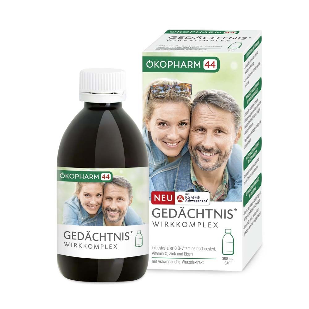 ÖKOPHARM44® Gedächtnis Saft Wirkkomplex