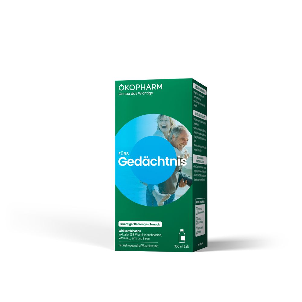 ÖKOPHARM44® Gedächtnis Saft Wirkkomplex