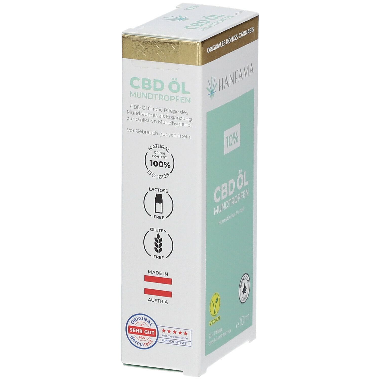 HANFAMA CBD Mundtropfen 10%