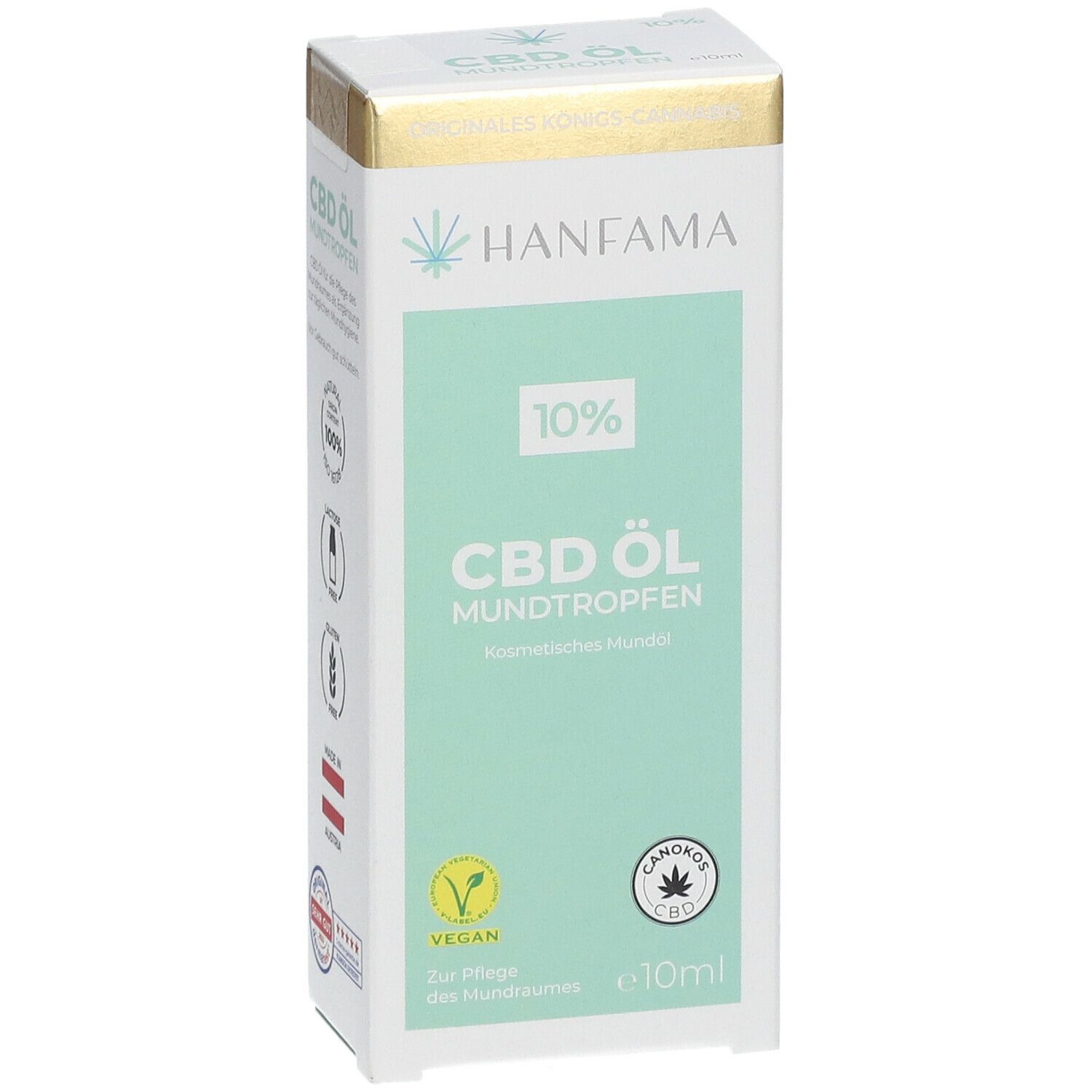HANFAMA CBD Mundtropfen 10%