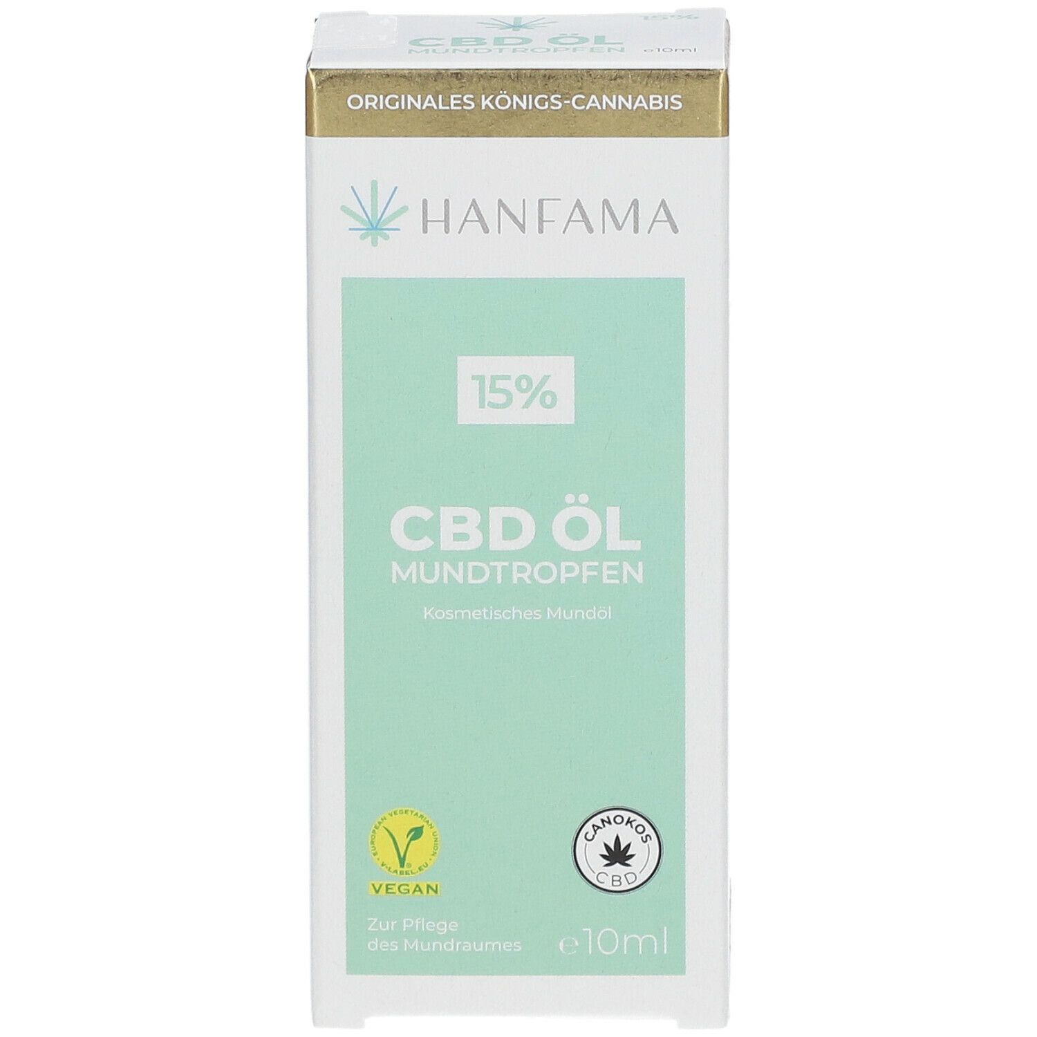 HANFAMA CBD Mundtropfen 15%