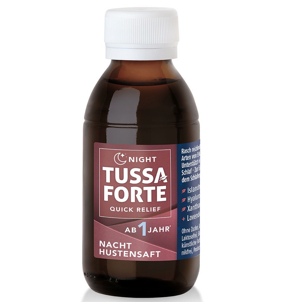 TUSSAFORTE NIGHT Quick Relief Hustensaft