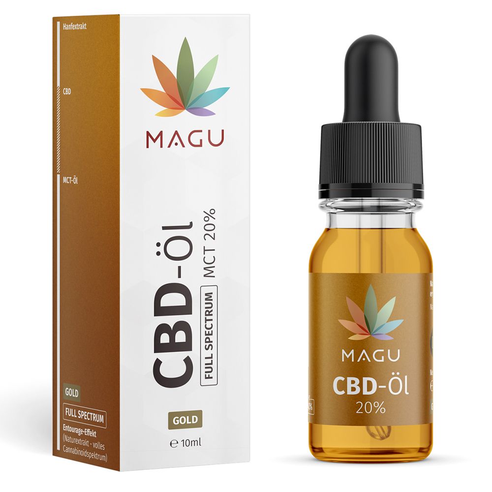 MAGU CBD-Öl Gold 20 %