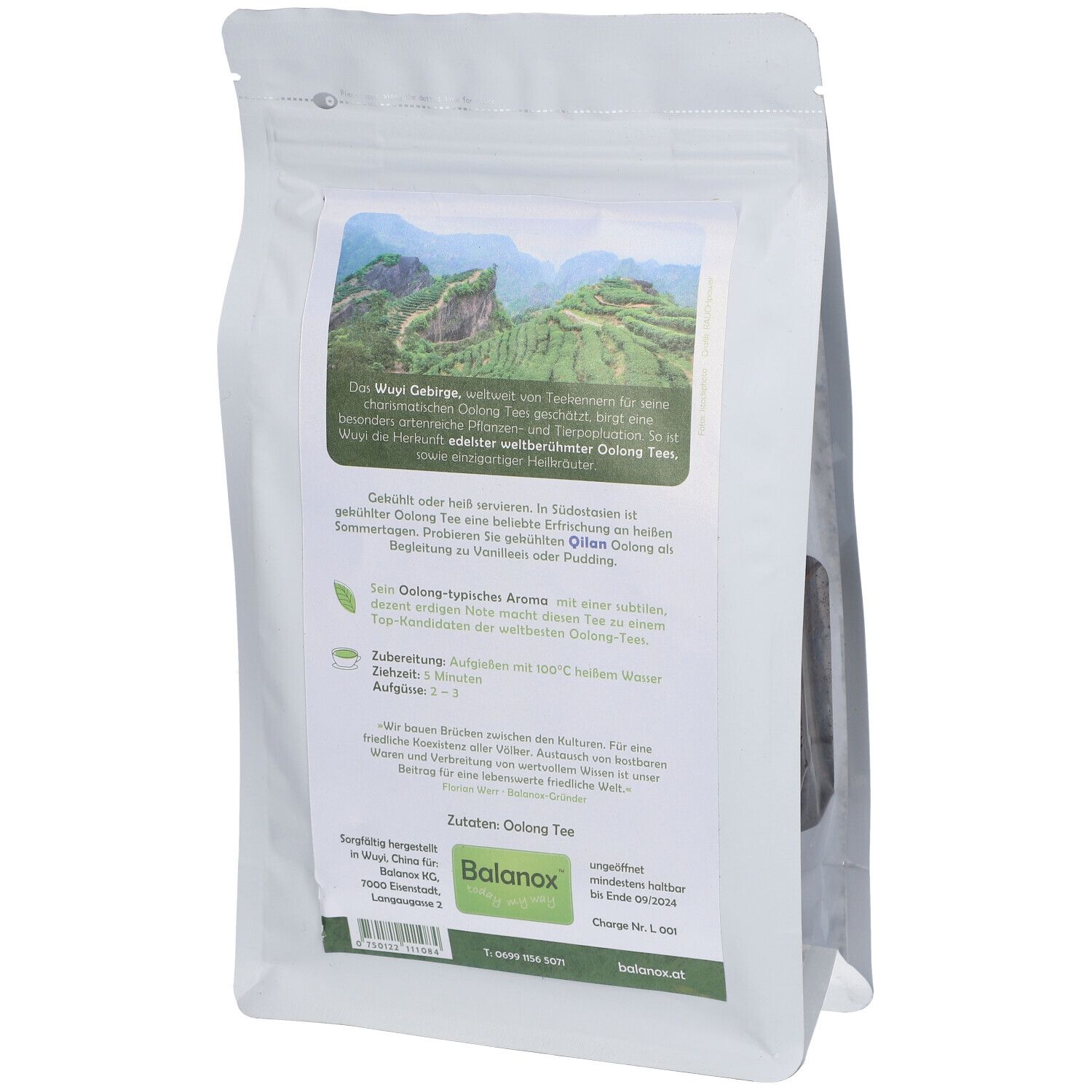 Balanox™ Qilan: purer Oolong Tee