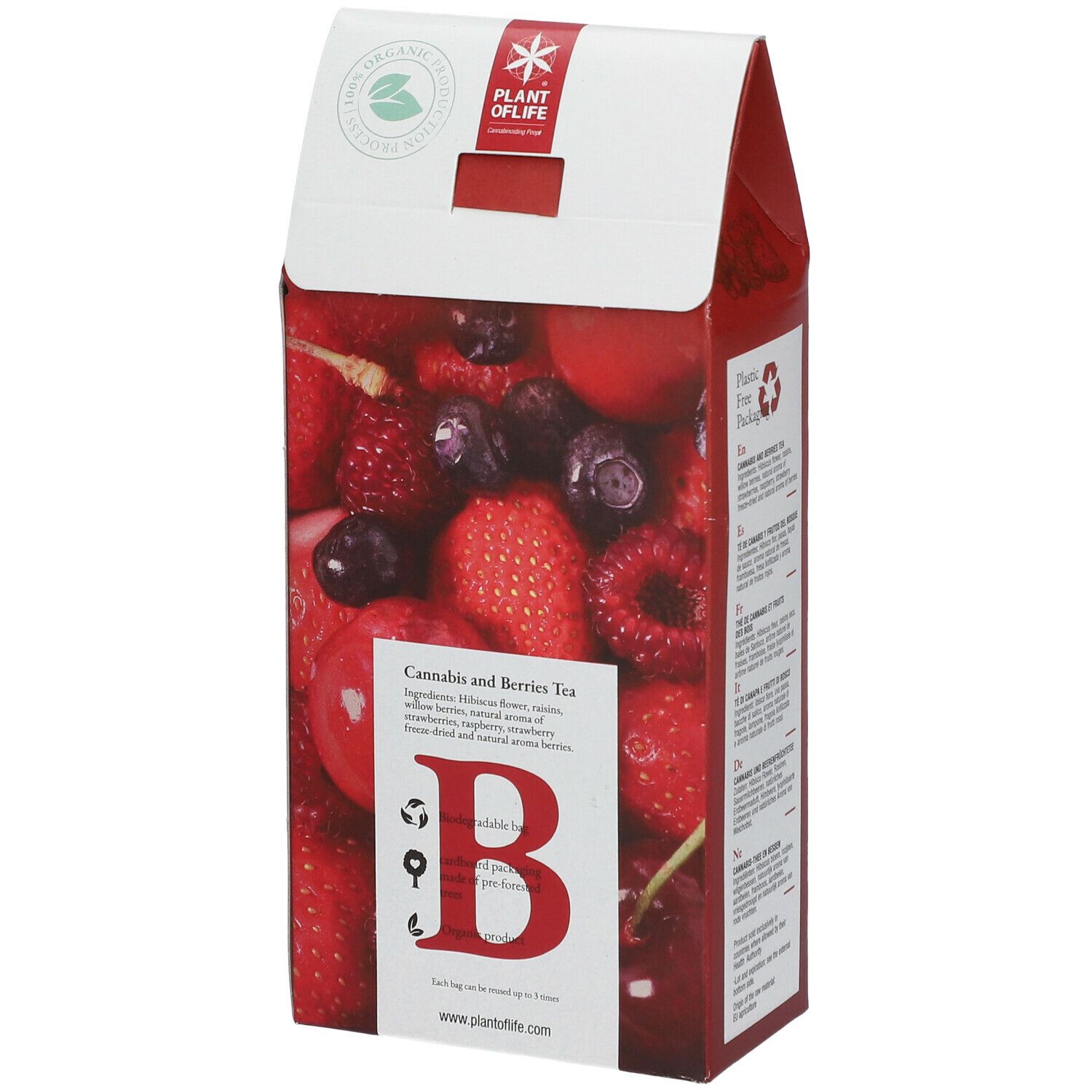 PLANTOFLIFE Cannabis Tea Beerenfrüchte
