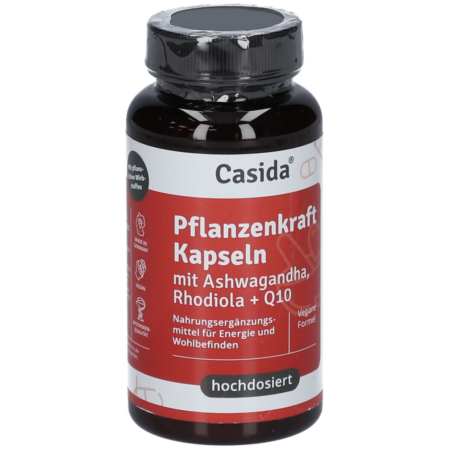 Casida® Ashwagandha Rhodiola Q10 Pflanzenkraft