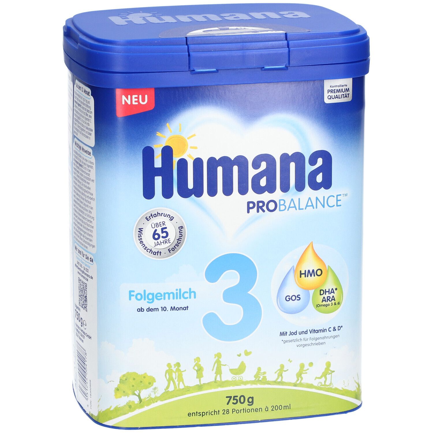 Humana - Folgemilch 2 ProBalance 750g