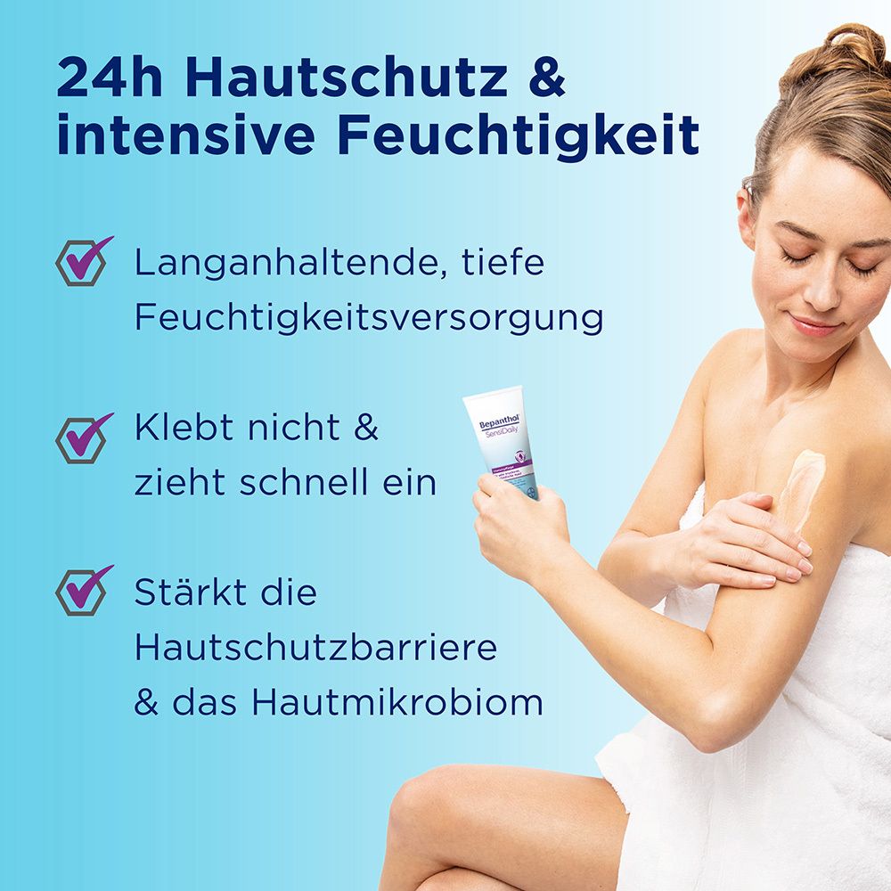 Bepanthol® SensiDaily Intensivpflege für sehr trockene, empfindliche Haut