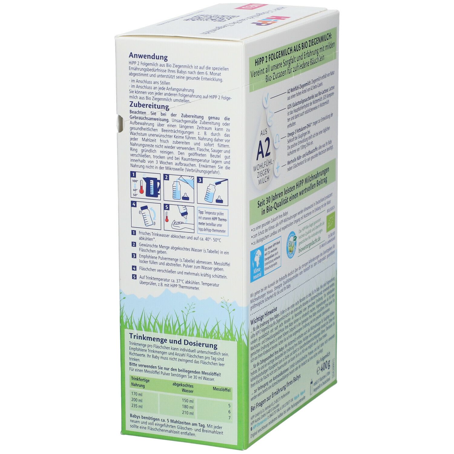 HiPP 2 Folgemilch aus Bioziegenmilch