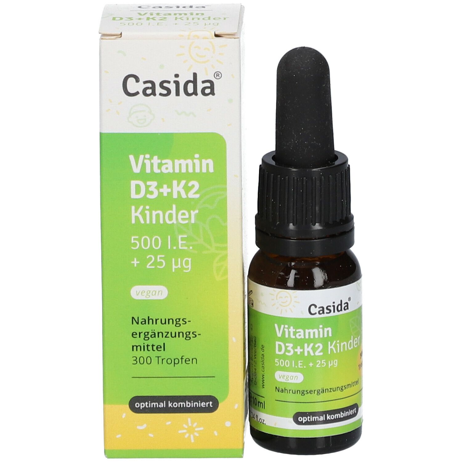 Casida® Vitamin D3 + K2 Kinder vegan
