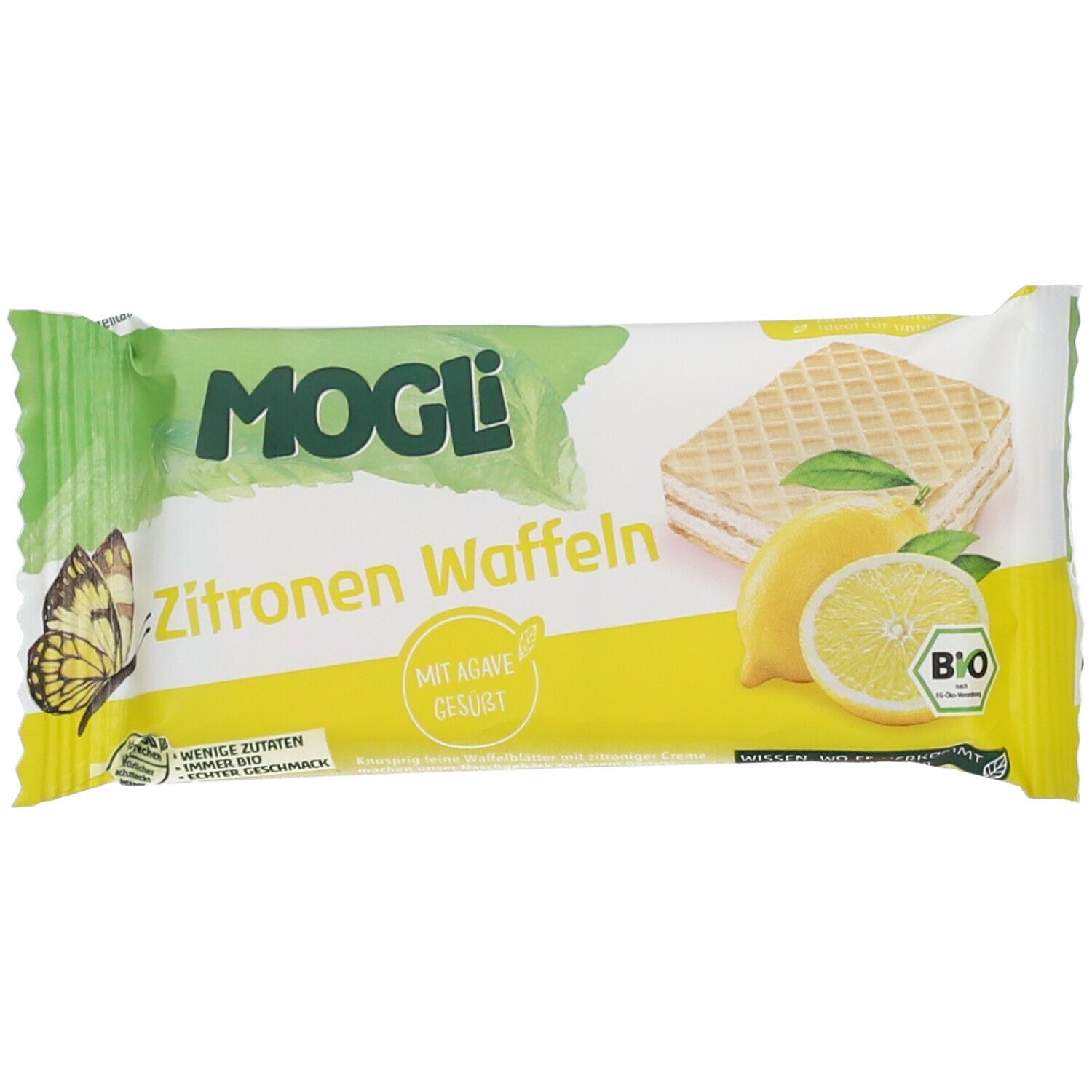 MOGLi Bio Zitronen Waffel