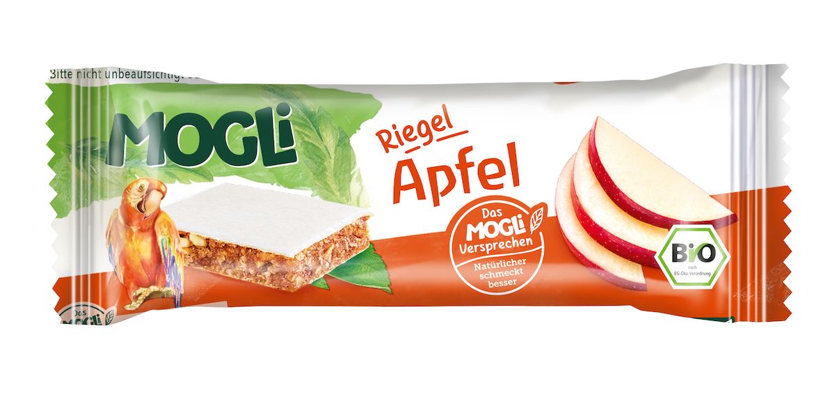 MOGLi Bio Apfel Riegel