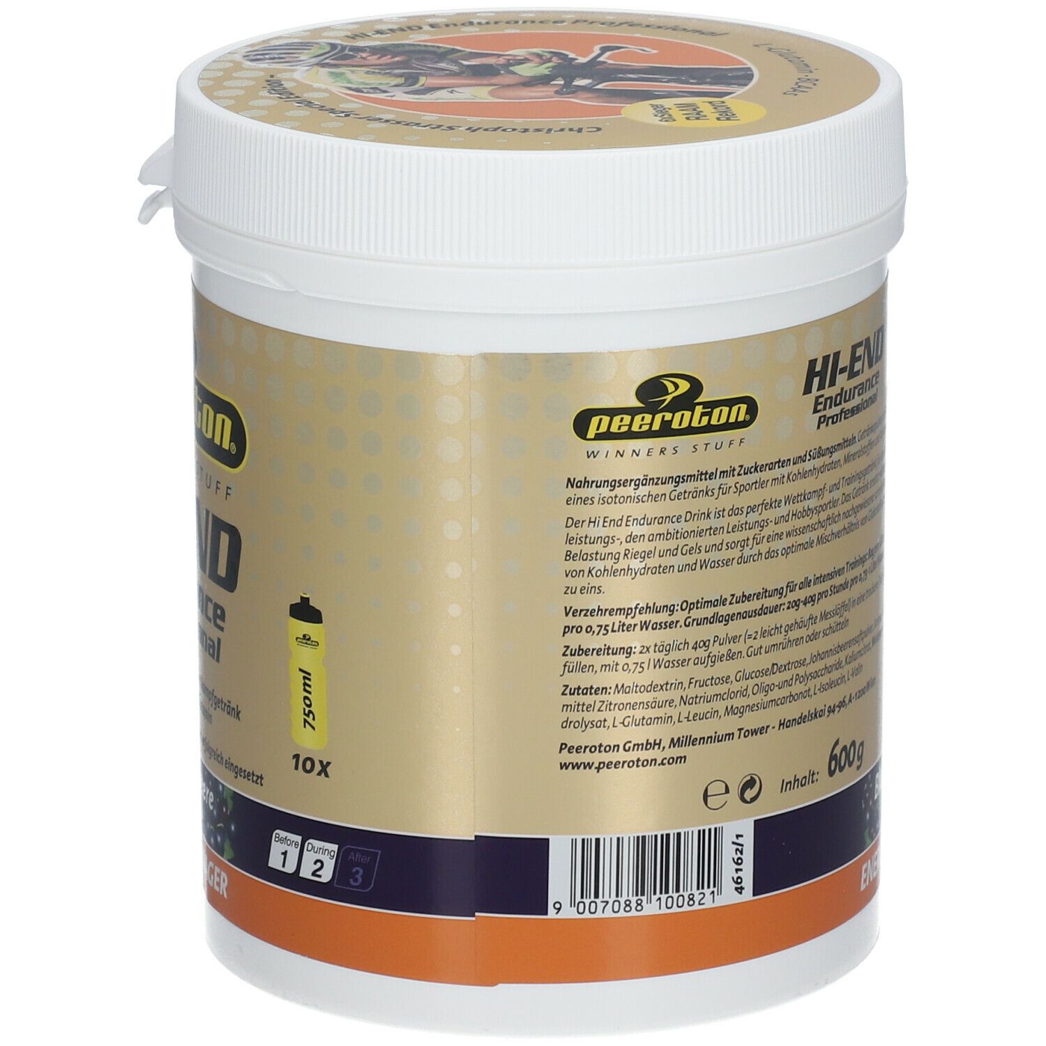 HIEND Endurance Energy Drink Professional 600g Johannisbeere 600 g