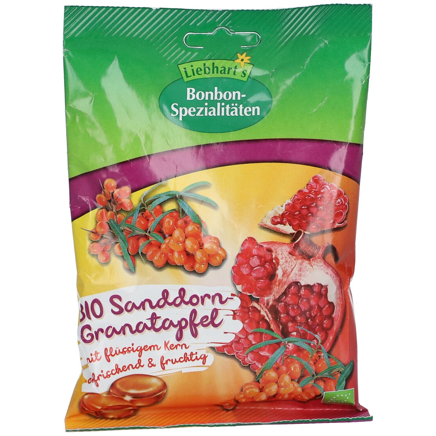 Liebhart's Bonbon-Spezialitäten Sanddorn Granatapfel
