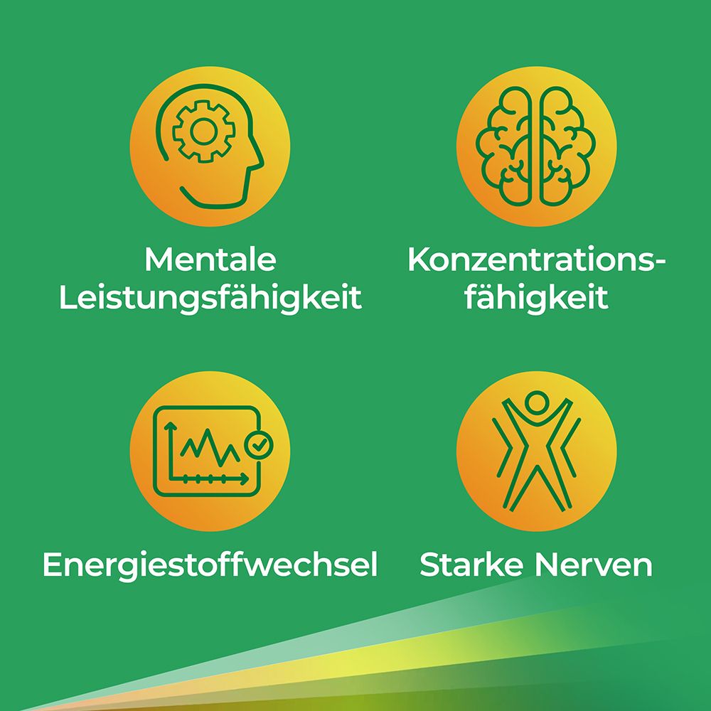 Berocca® Performance Brausetabletten mit hochdosiertem Vitamin B-Komplex, Vitamin C und Zink für mentale und körperliche Leistungsfähigkeit, Konzentration und starke Nerven bei Stress