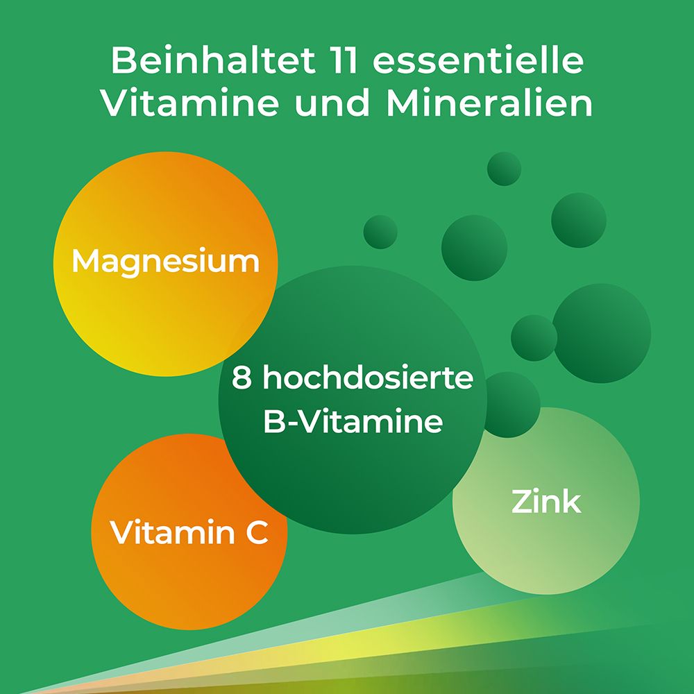 Berocca® Performance Filmtabletten mit hochdosiertem Vitamin B-Komplex, Vitamin C und Zink für mentale und körperliche Leistungsfähigkeit, Konzentration und starke Nerven bei Stress