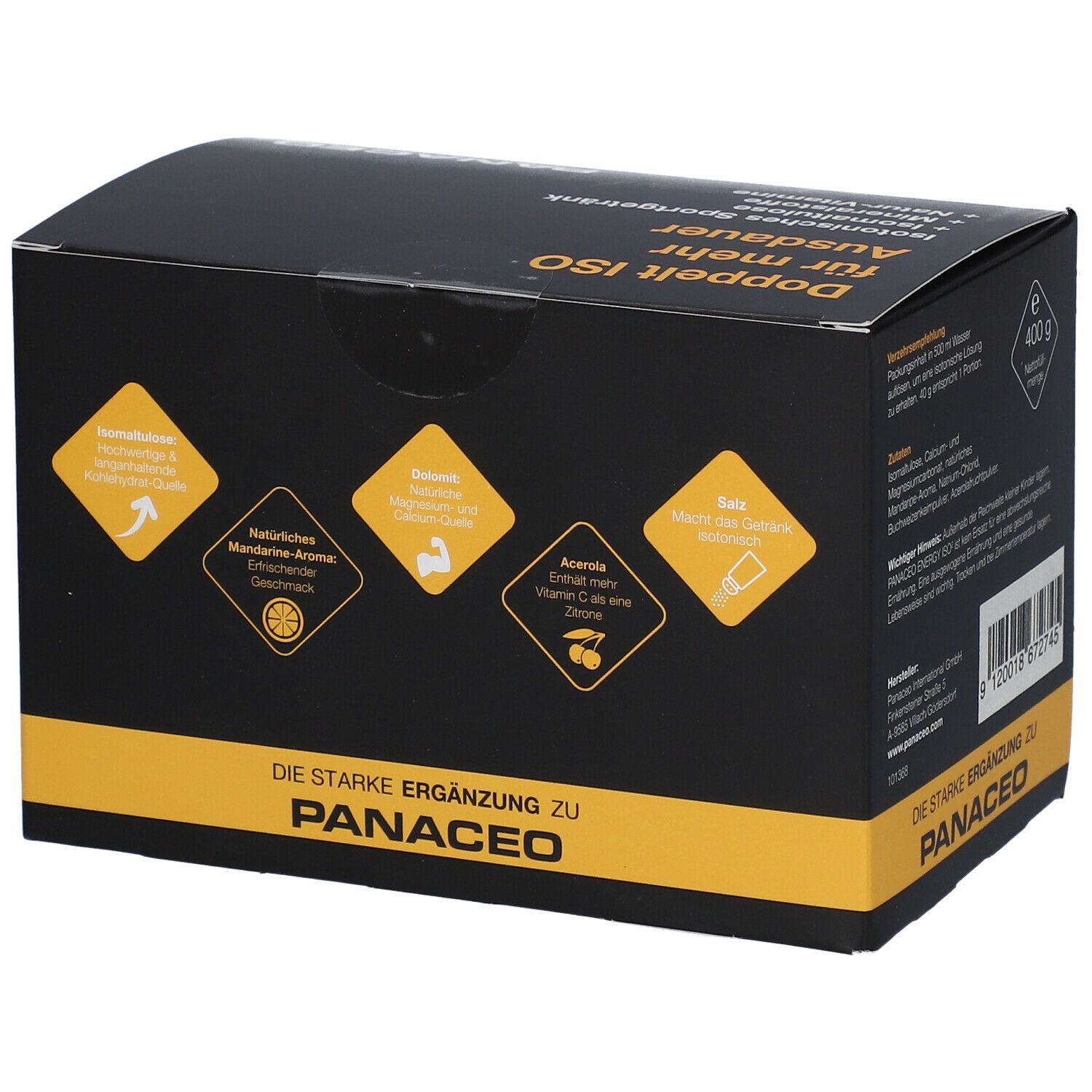 PANACEO ISO² 10 pack ENERGY PANACEO