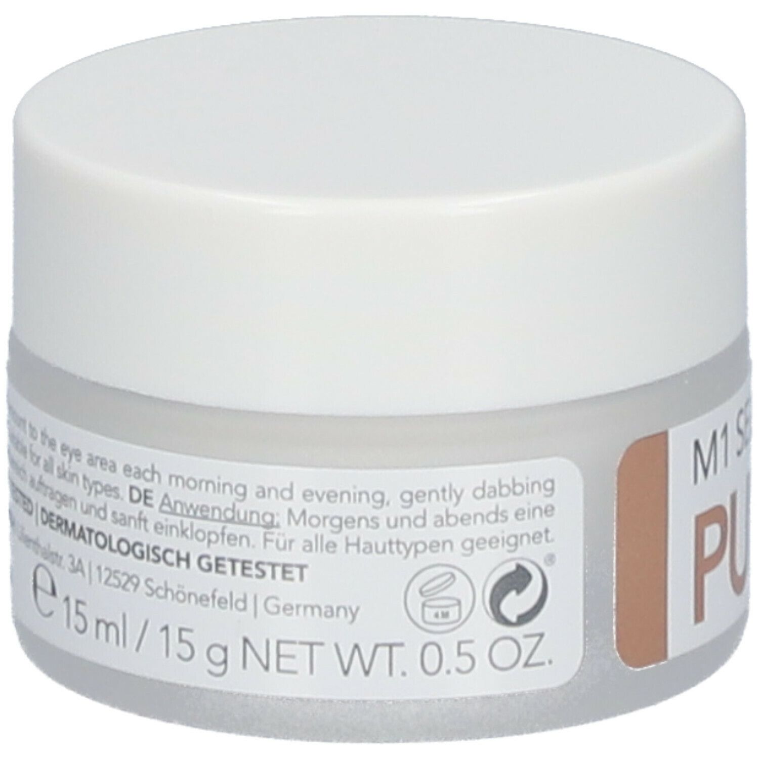 M1 Select Pure Reichhaltige Augencreme