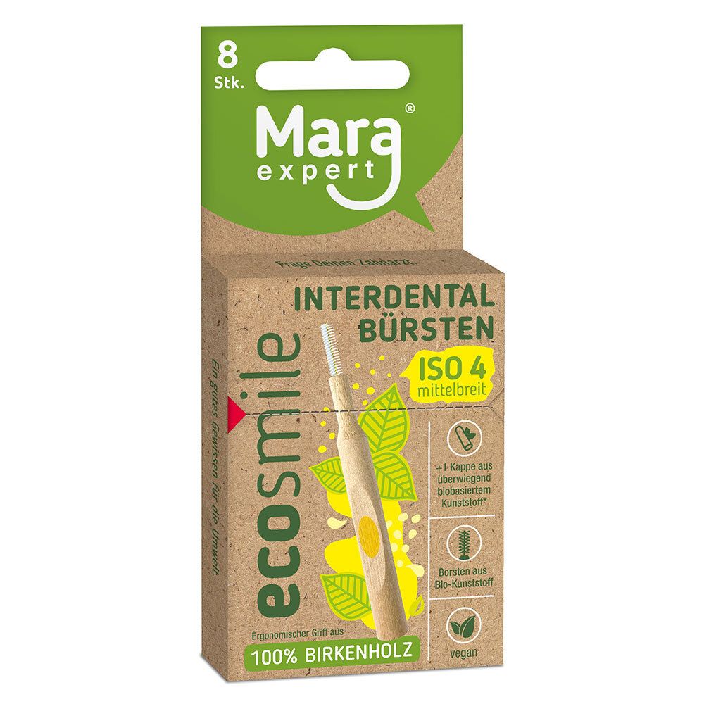 Mara expert ecosmile Interdentalbürsten ISO 4 mittelbreit
