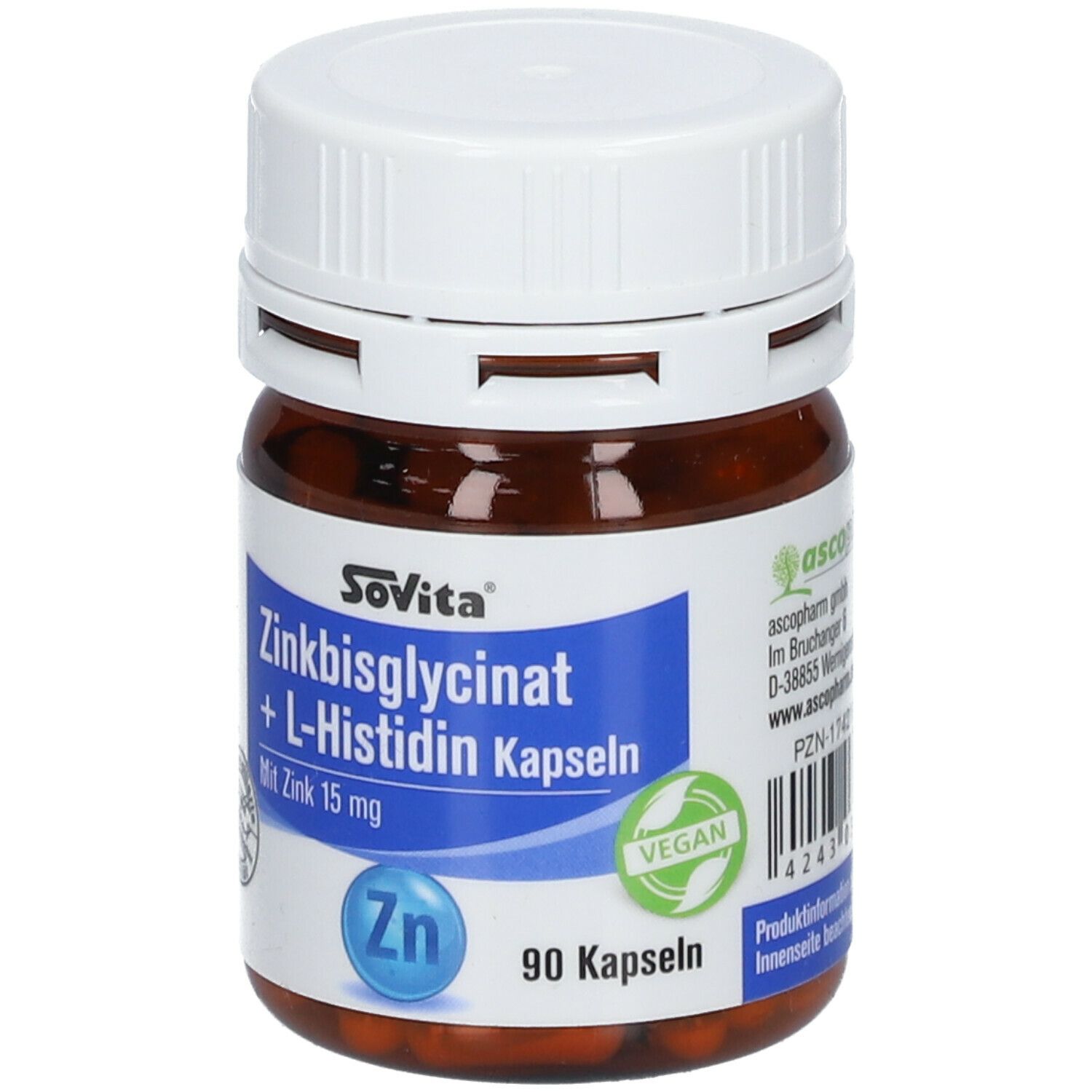 SoVita® Zinkbisglycinat + L-Histidin