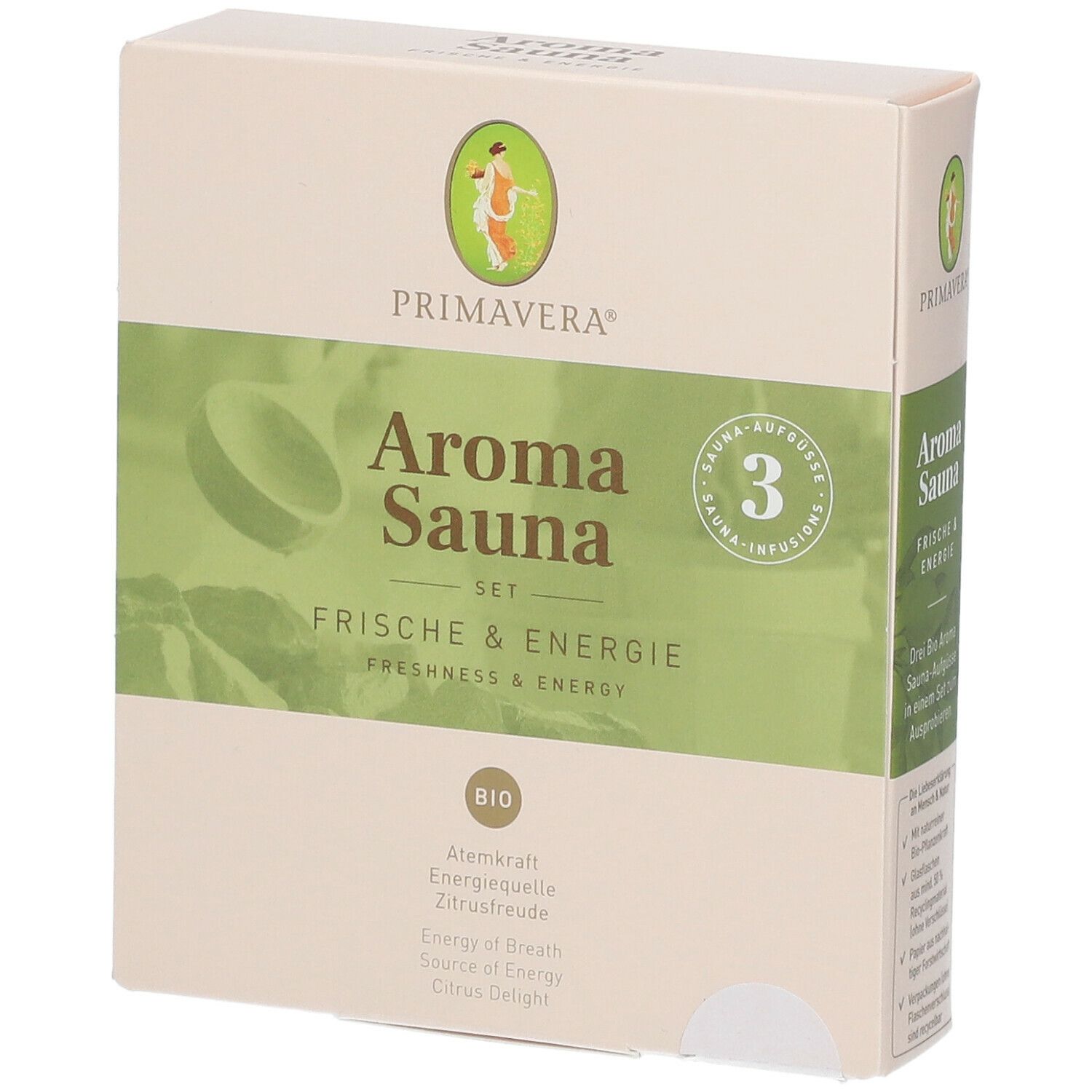 PRIMAVERA® Aroma Sauna SET FRISCHE & ENERGIE