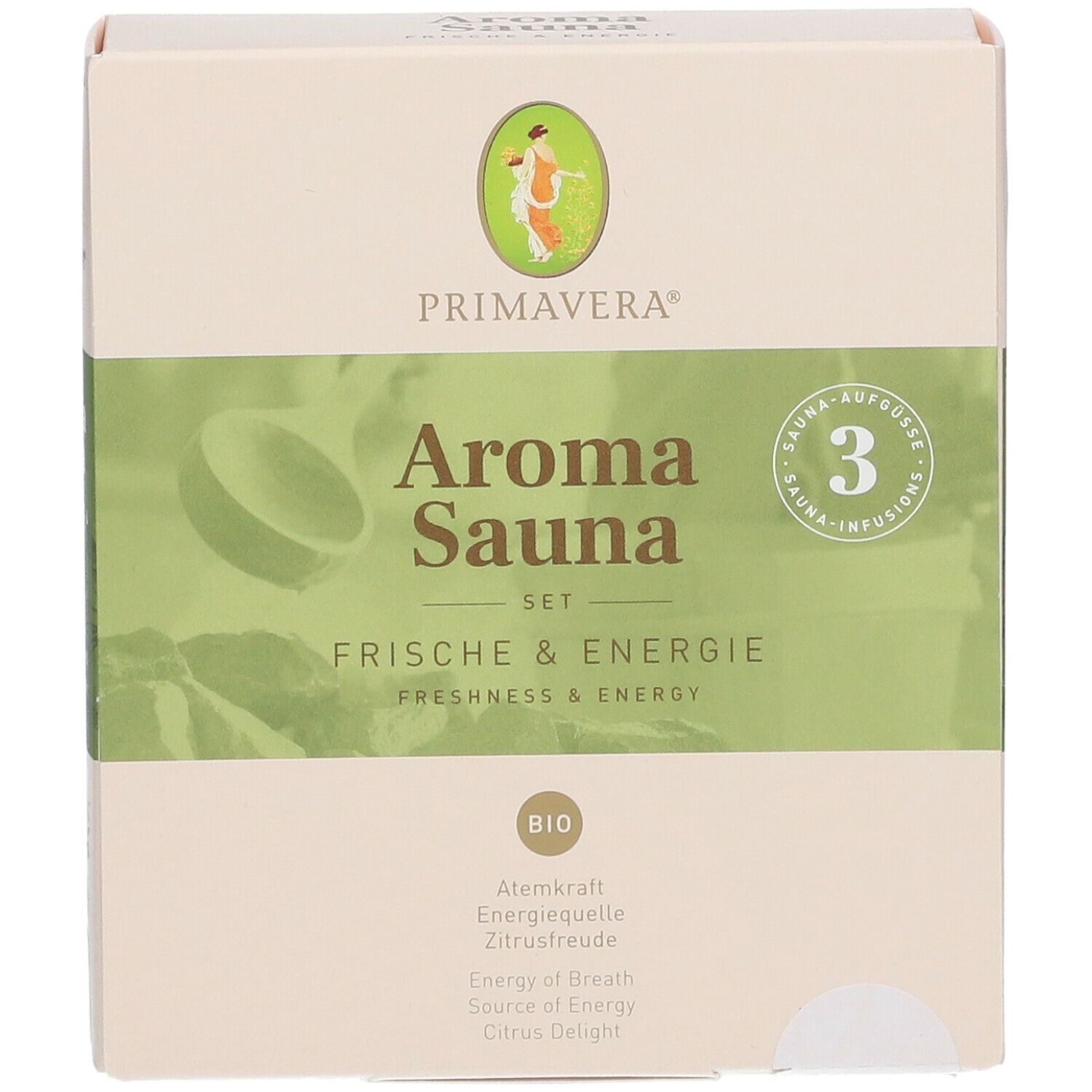 PRIMAVERA® Aroma Sauna SET FRISCHE & ENERGIE