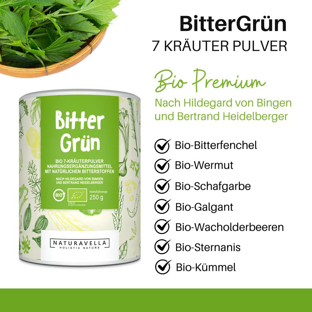 NATURAVELLA Bitter Grün