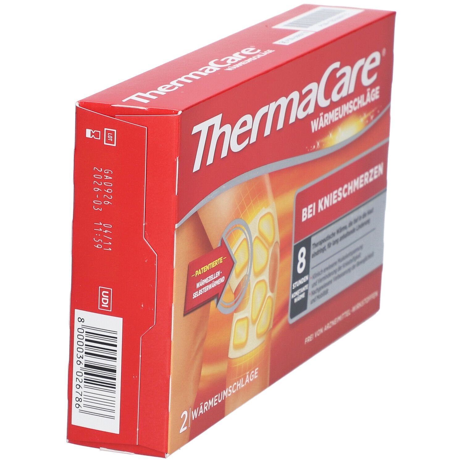 Thermacare® Wärmeumschläge bei Knieschmerzen