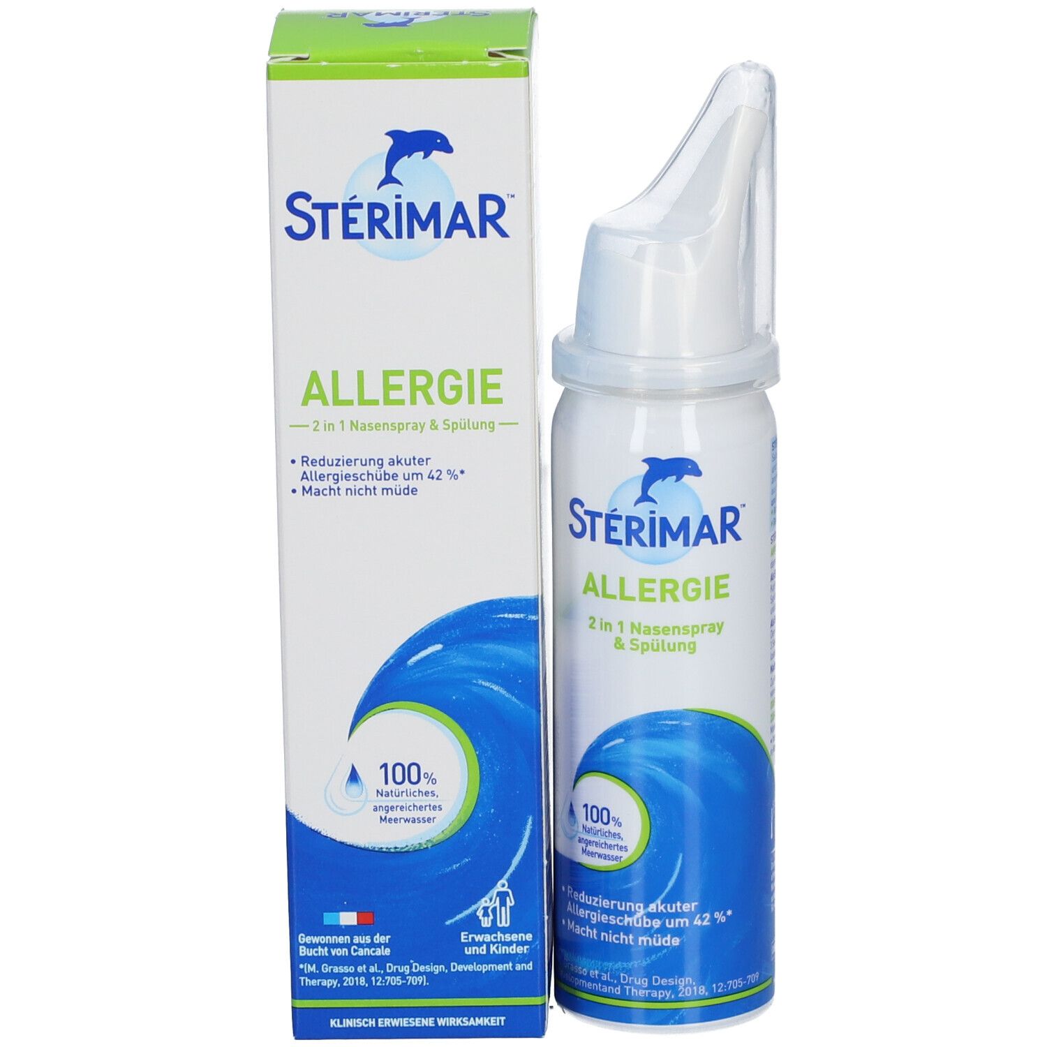 STÉRIMAR® ALLERGIE2 in 1 Nasenspray & Spülung