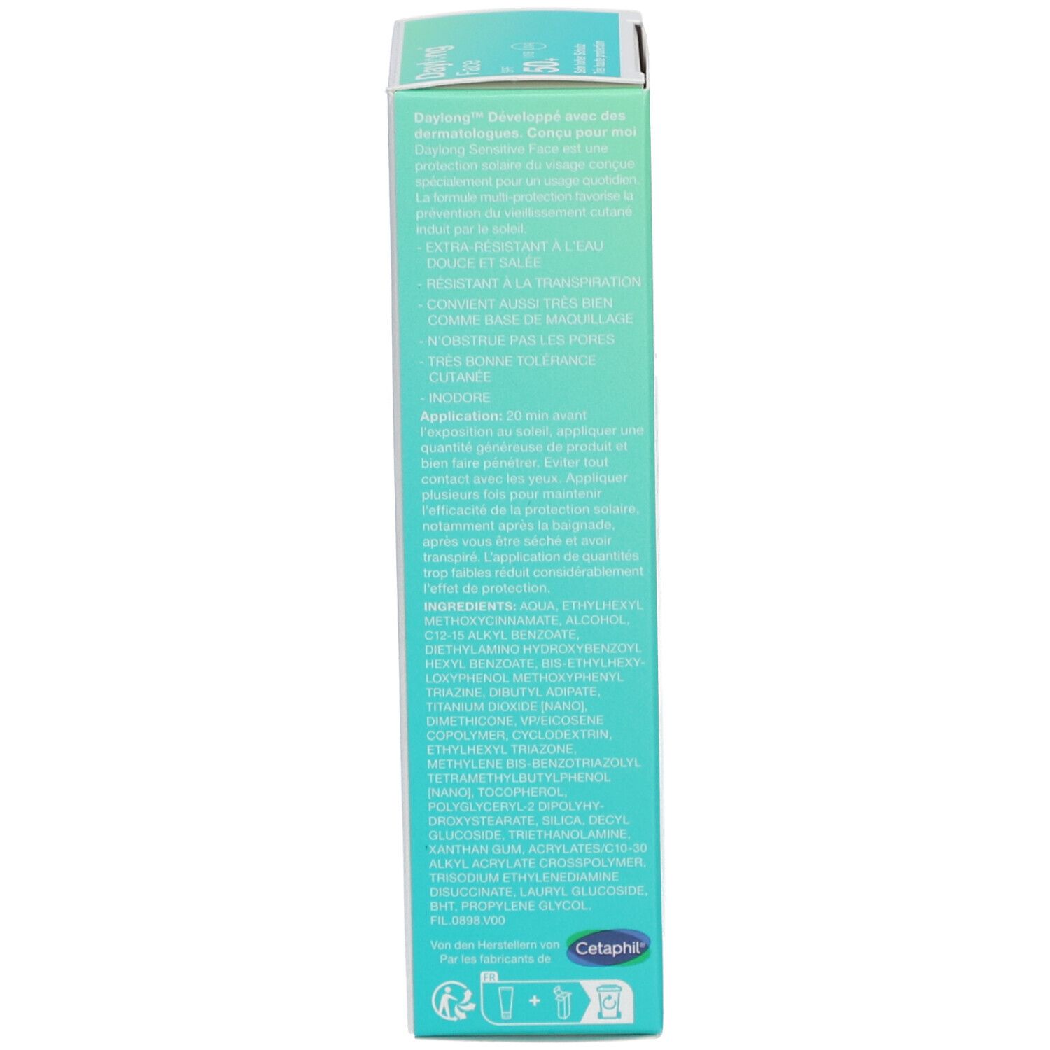 Daylong Face Gelfluid SPF 50+