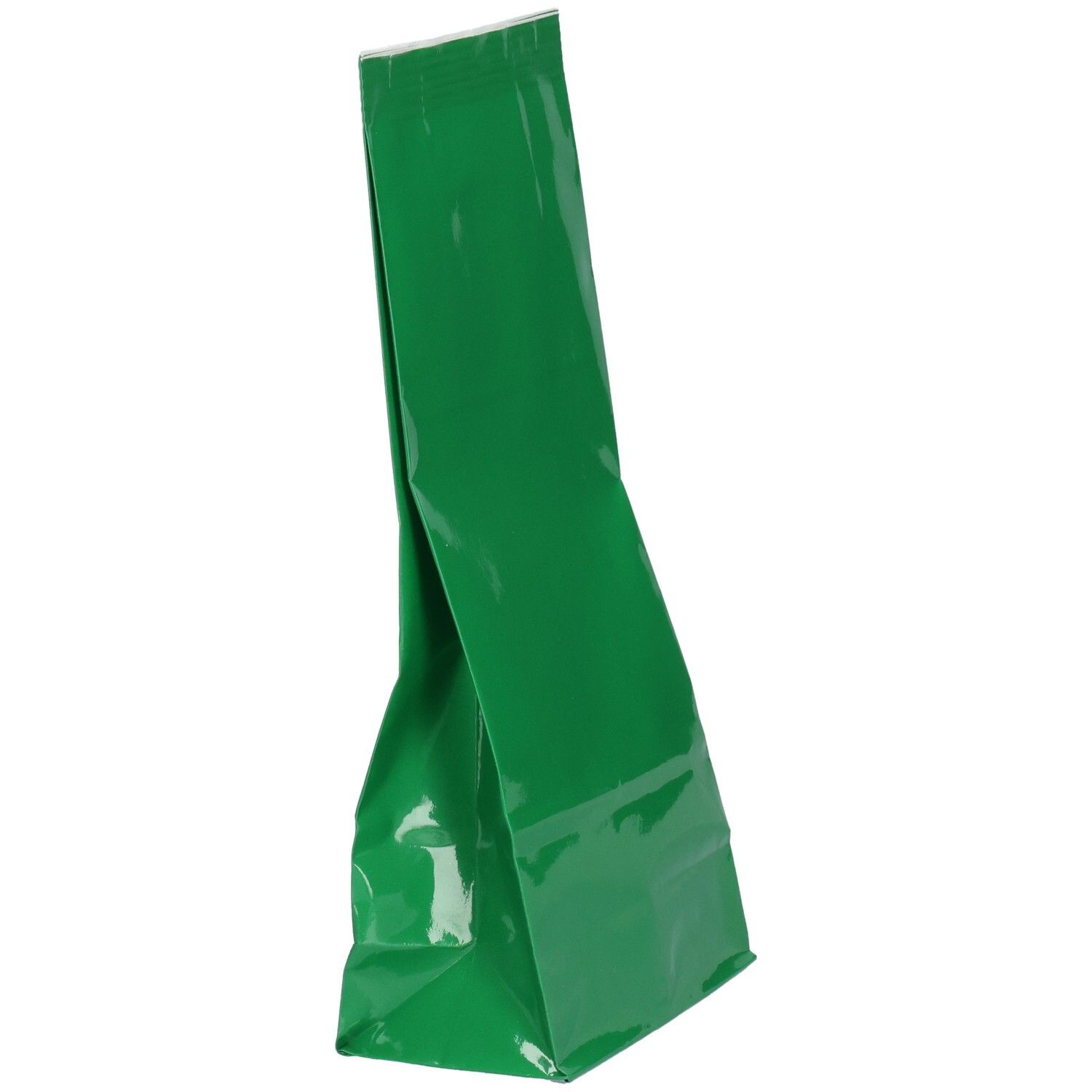 Grüne Verpackung, schräg von der Seite. Keine weiteren Details sichtbar.