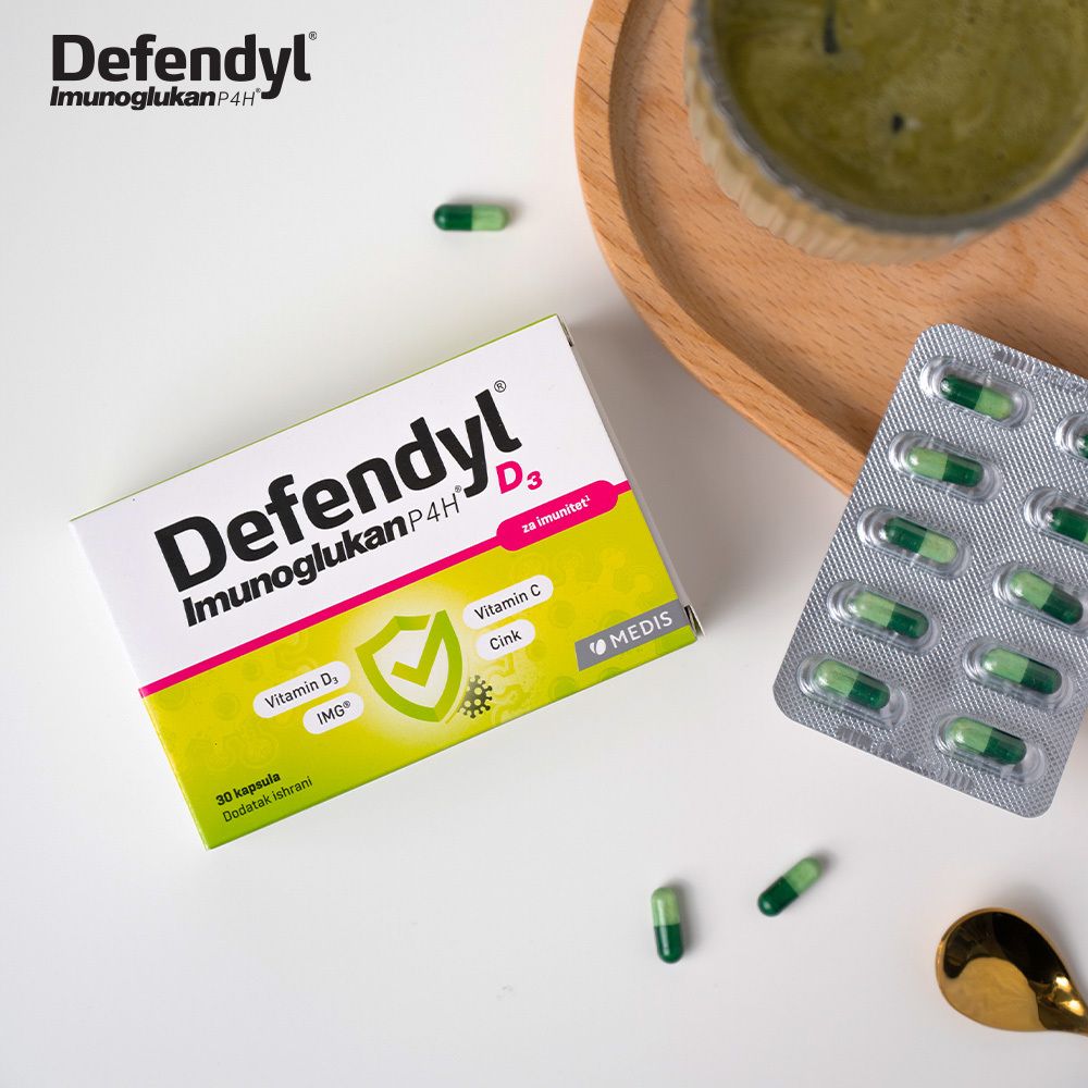 Defendyl-Imunoglukan® P4H D3 Kapseln für ein starkes Immunsystem