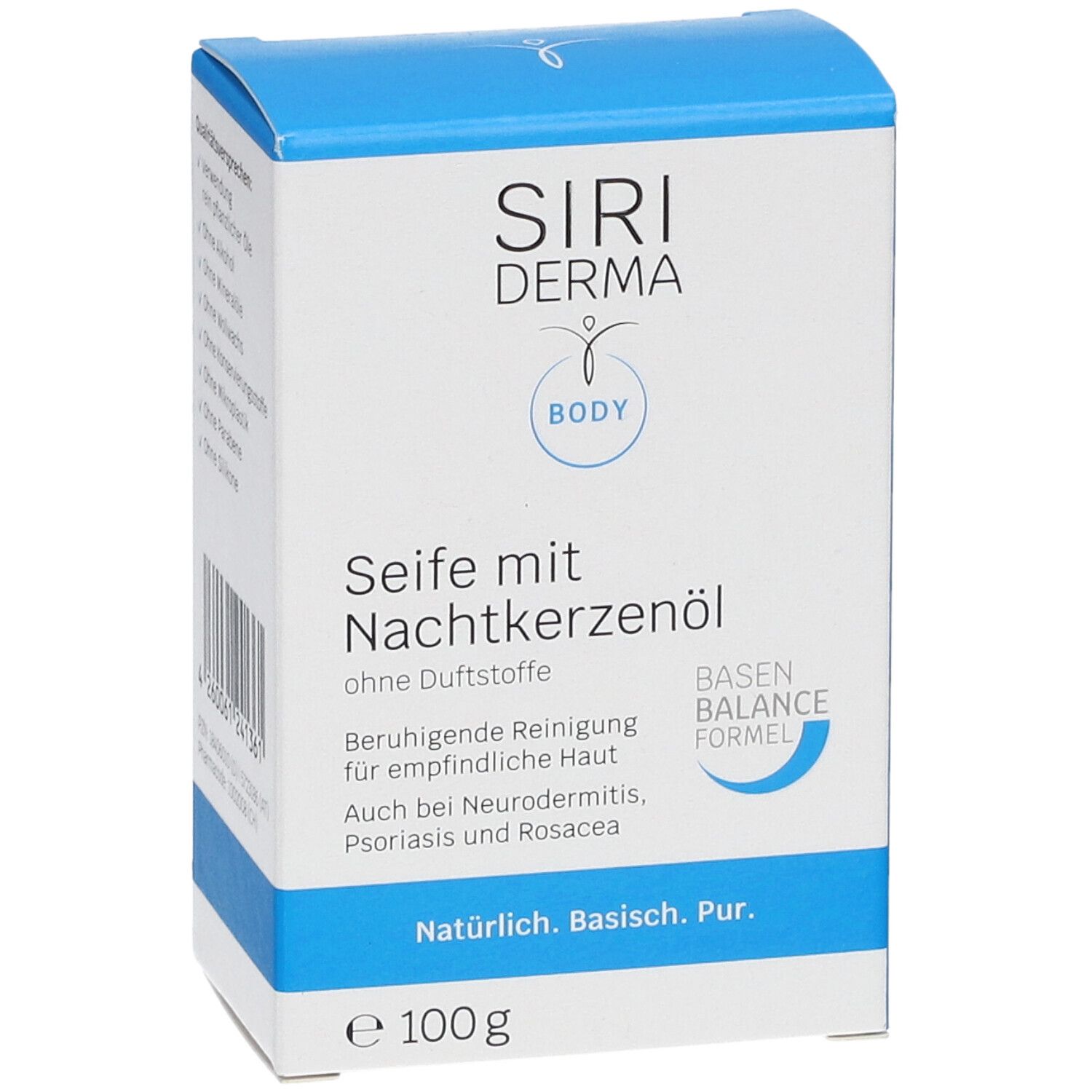 SIRIDERMA Seife mit Nachkerzenöl