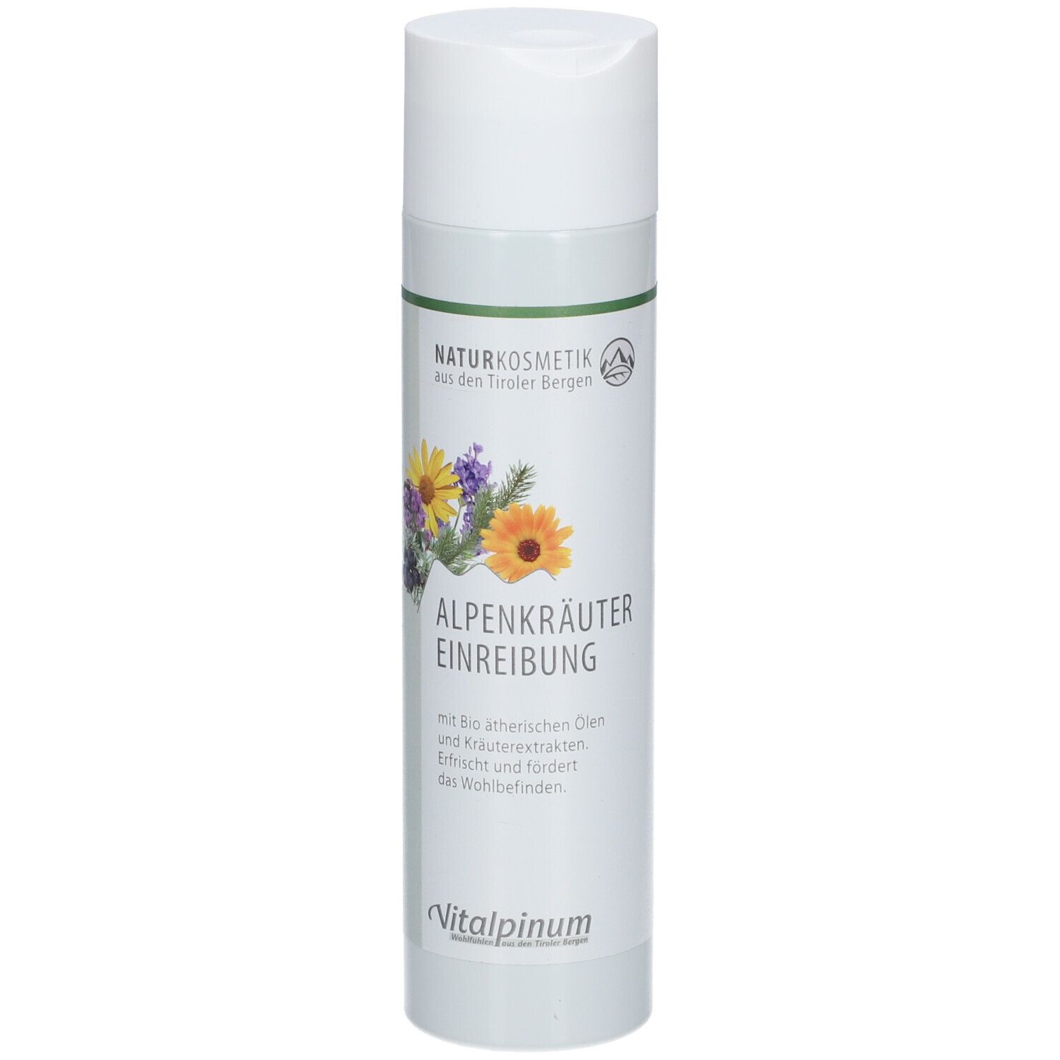 Vitalpinum Naturkosmetik Alpenkräuter Einreibung